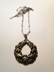 Carl M. Cohr Silber silver kette pendant necklace flower blossom