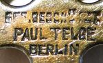 Paul Telge Berlin - Brosche Hiddensee Silber