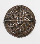 925 Silber Brosche Anhänger Wikinger viking brooch pendant silver