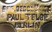 Paul Telge Berlin Brosche Hiddensee Kreuz Wikinger König Blaubart Replik