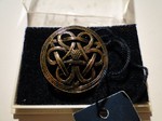 Knot Of Fate - Helsinki - Neupreis: 41€ Bronze brass brooch Brosche Kalevala Koru KK