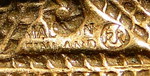Bird of Hattula bronce Vogel Bronze Brosche Kalevala Koru KK brooch
