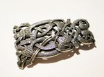 Lars Harsheim Oslo - Brosche Anhänger 830 Silber Wikinger - viking silver brooch pendent