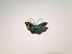 David Andersen Brosche Schmetterling Email - brooch enamel butterfly Emaille