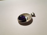 Anhänger pendent amethyst N.E.From 925 Silber Dänemark Danmark Denmark