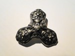 Saga David Andersen Silberbrosche brooch silver Kleeblattfibel leaf clover viking Wikinger