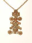 Uni D-A David Andersen bronce Norway Unn Tangerud necklace pendant Anhänger Kette Bronze Norwegen