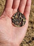 Jorma Laine Finland bronce pendant Finnland Bronze Anhänger 70er - aktuell