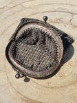 Alpacca Kettentasche Münzbeutel Jugendstil Silber art nouveau silver Deutschland deutsch German Germany Geldtasche 